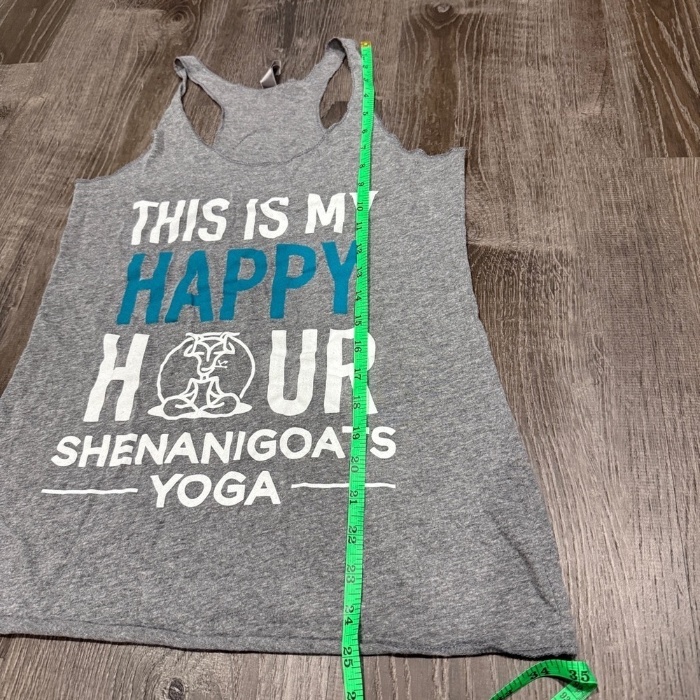 Shenanigoat's Yoga Grey Tank Top - Picture 6 of 6